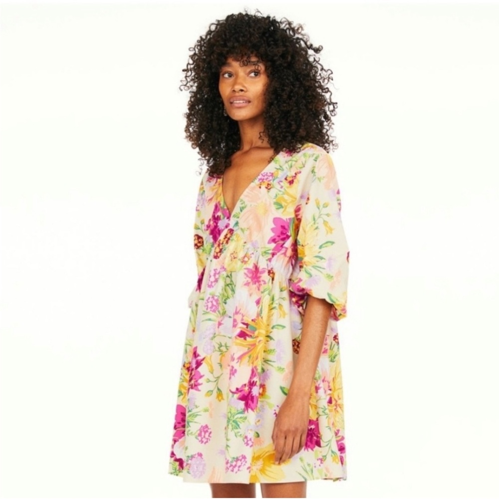 H&M Multicolor Floral Dress